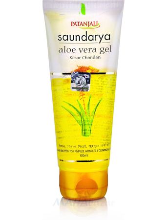 Buy Saundarya Aloe Vera Gel 60 Ml Patanjali