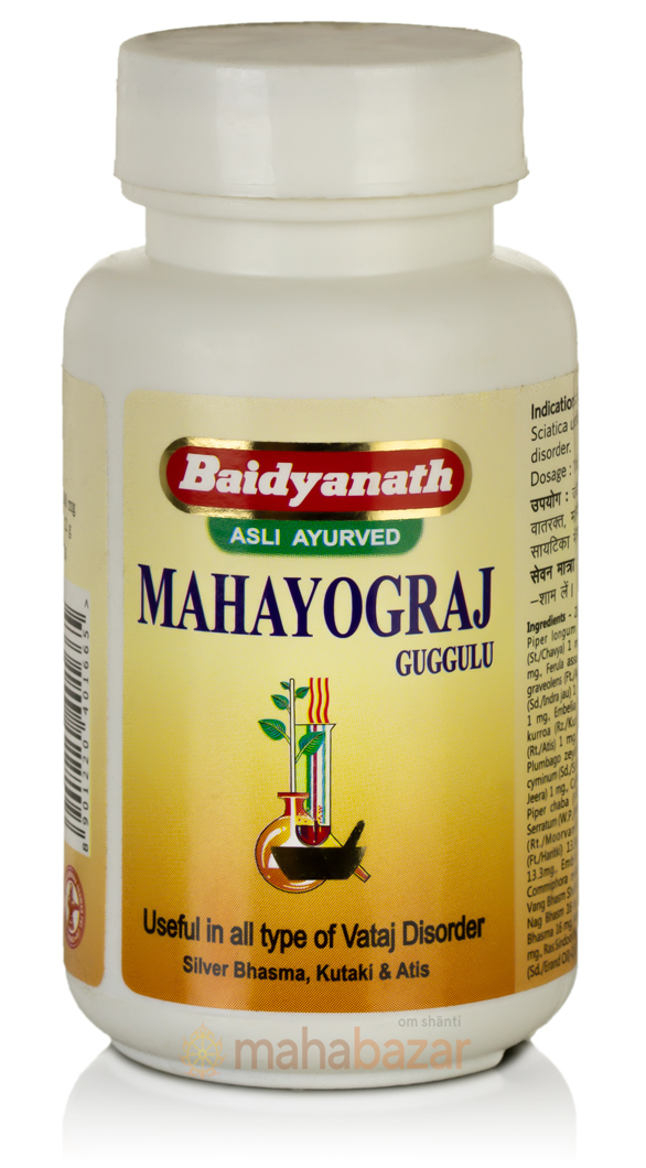 Купить Махайогарадж Гуггул Детокс (40 Таб) Байдьянатх