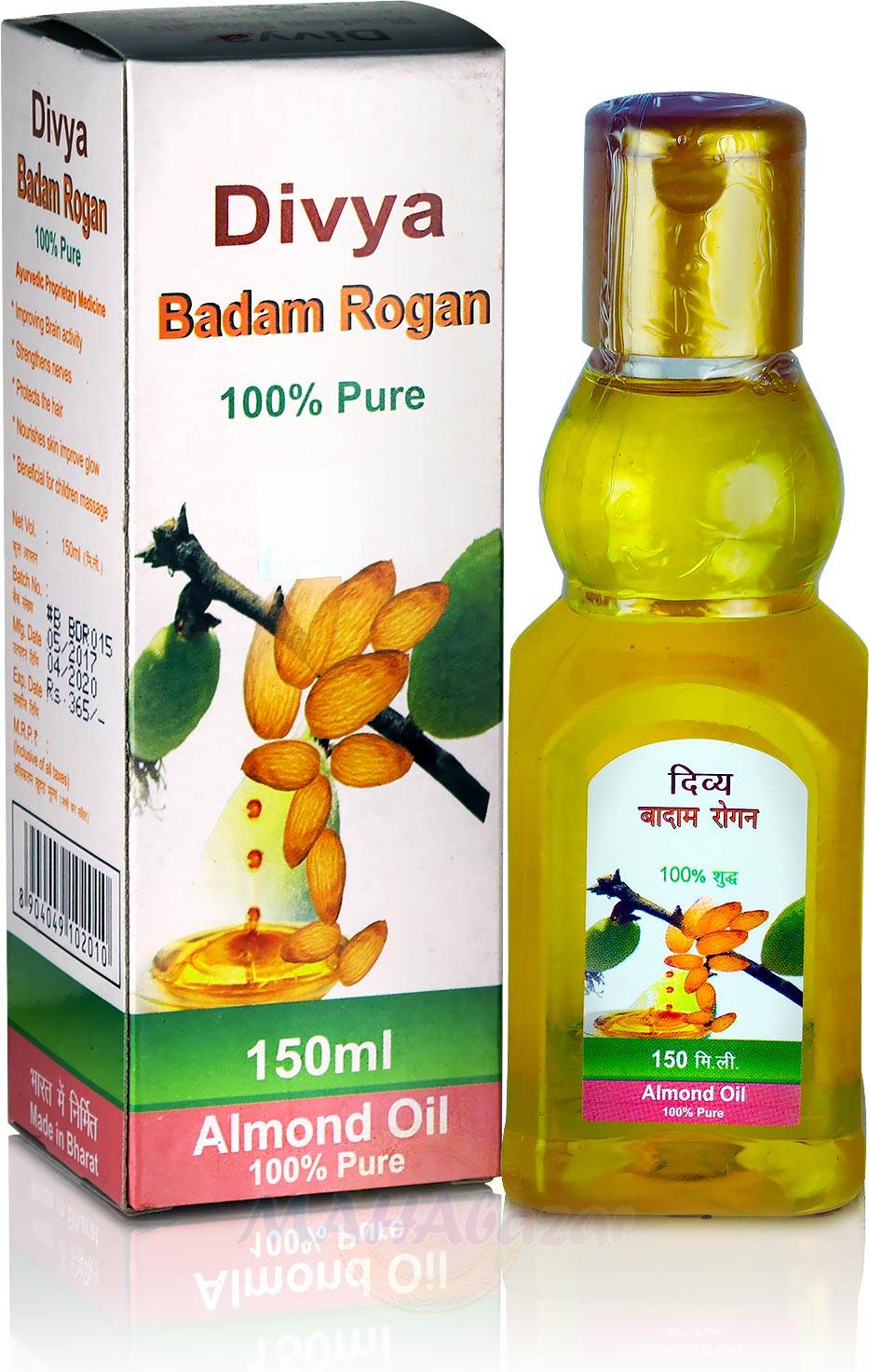Buy Real Almond Oil, 150 ml, Patanjali