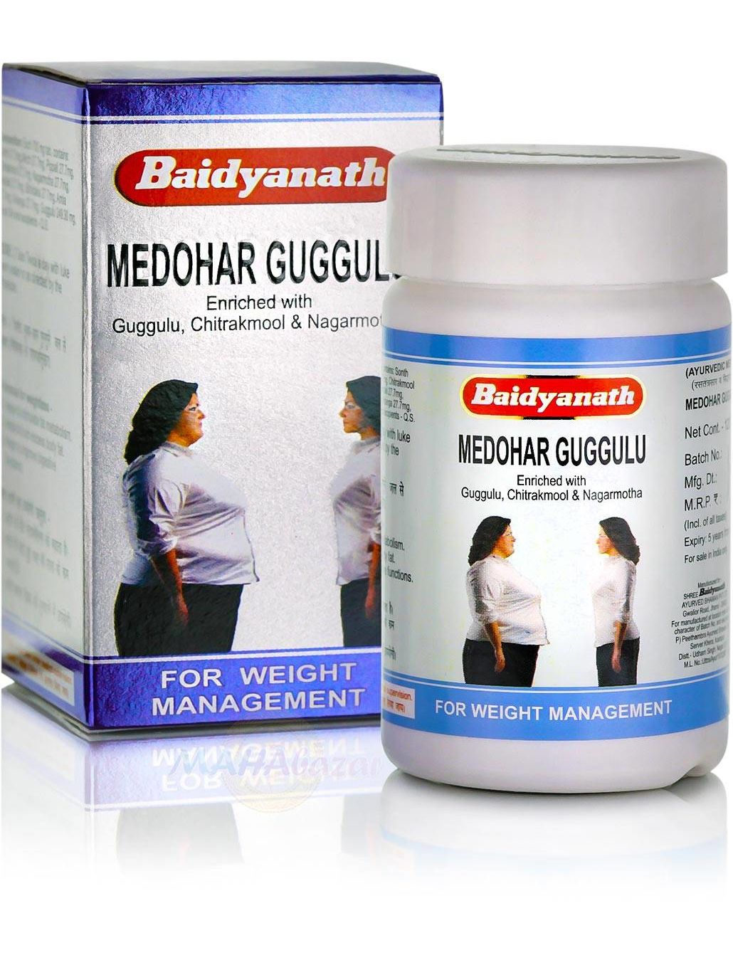 Buy Medohar Guggulu, 120 tabs, Baidyanath