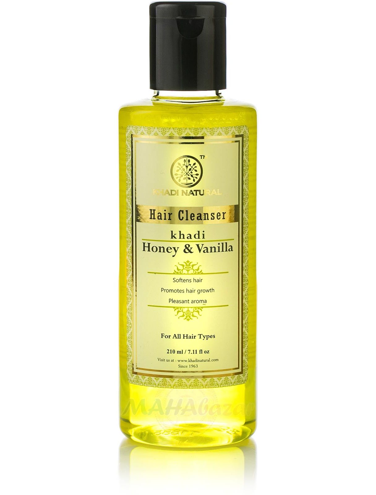 Buy Honey & Vanilla, Hair Cleanser, 210 ml, Khadi