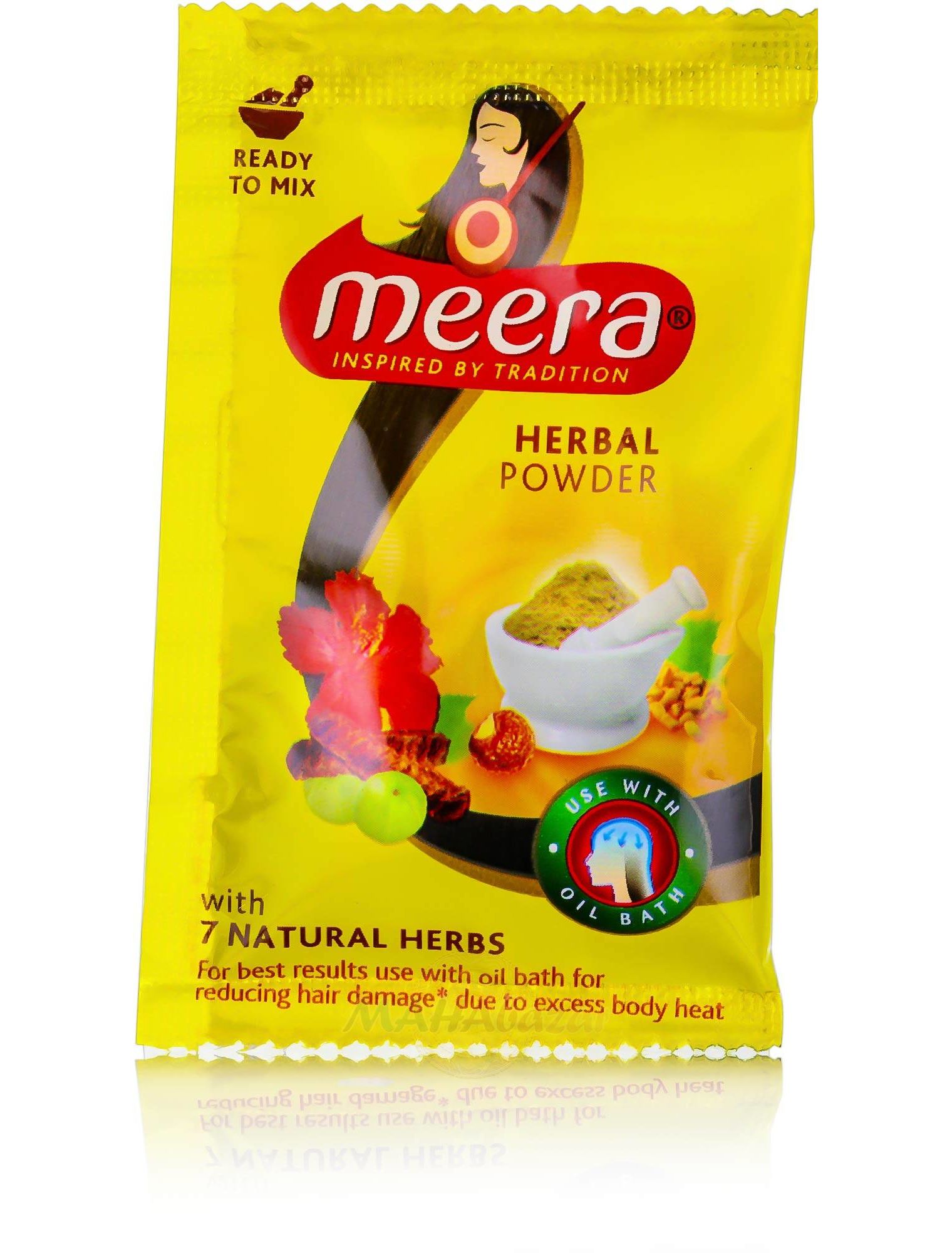 Buy Dry Herbal Shampoo Meera,  g, CavinKare