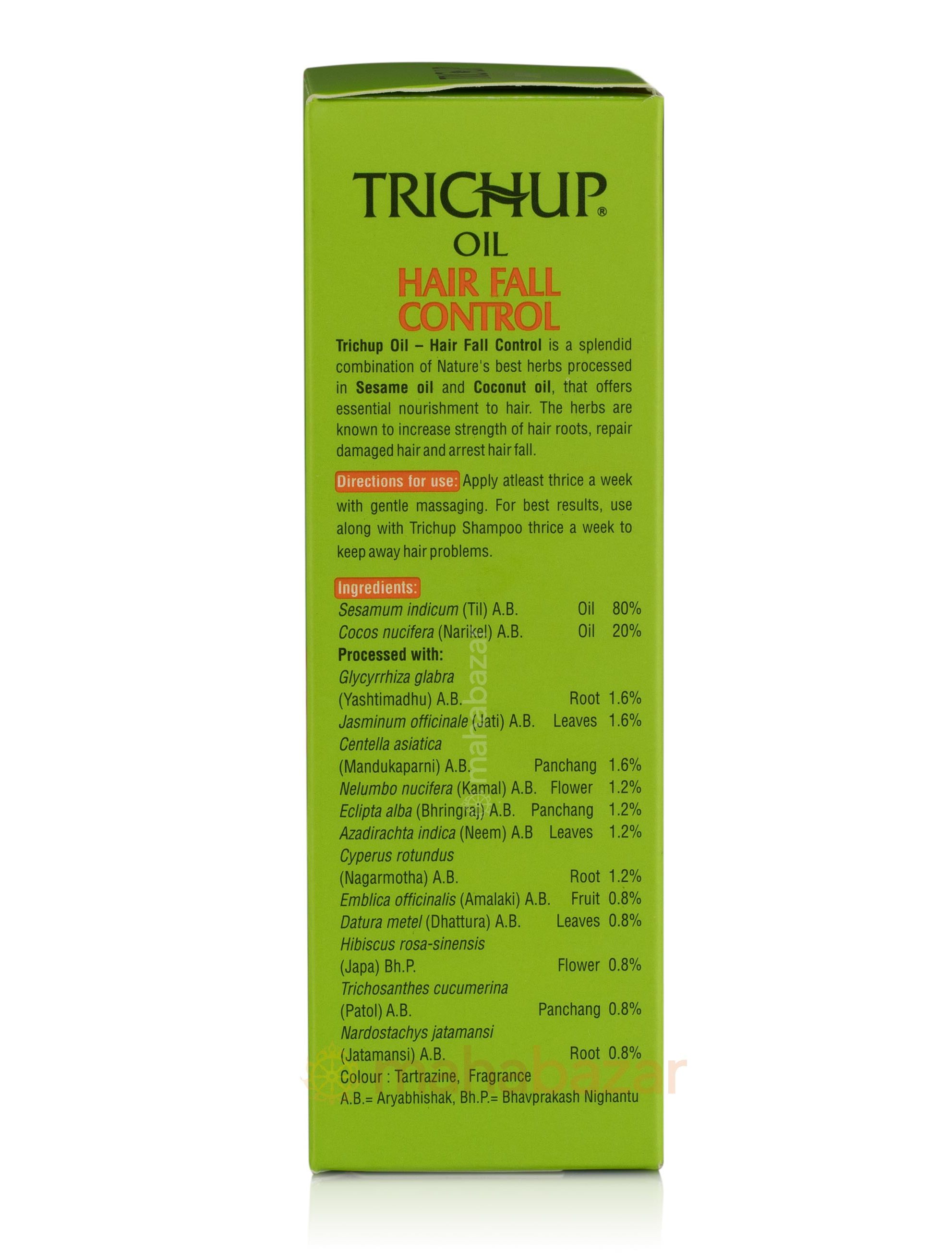Buy Trichup Healthy, Long & Strong Hair Oil - with The Natural Goodness of  Sesame & Coconut oil and Enriched with Aloe Vera & Neem (200ml) Online at  Low Prices in India -